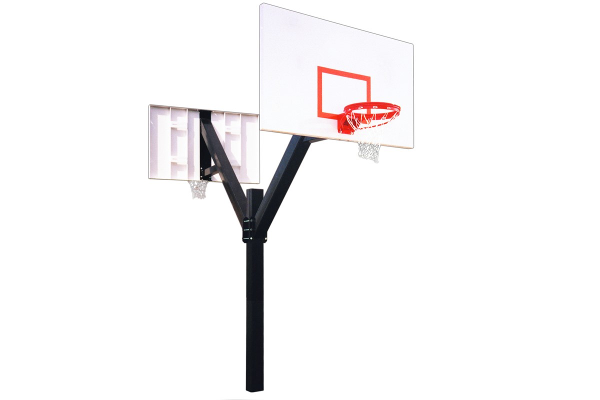 First Team Legend In-ground Fixed Height Basketball System ...