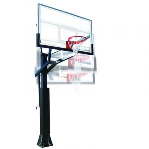 First Team PowerHouse 6 In-ground Adjustable Height Basketball System