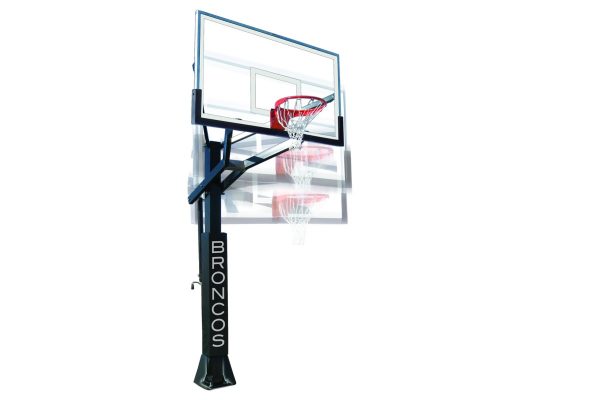 First Team PowerHouse 5 In-ground Adjustable Height Basketball System