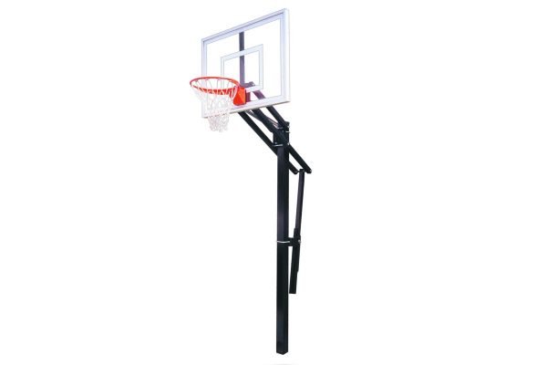 First Team Slam In-ground Adjustable Height Basketball System