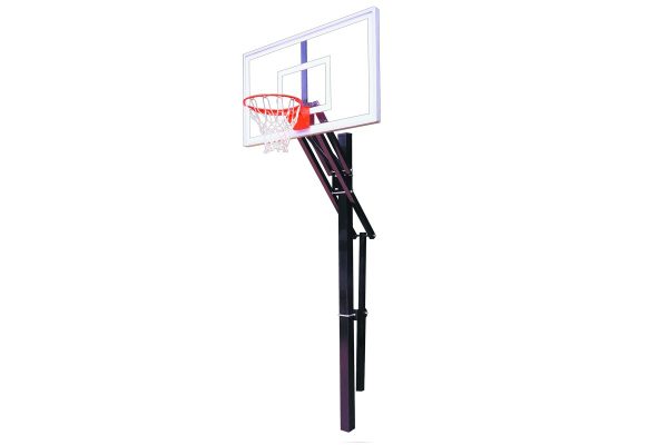 First Team Slam In-ground Adjustable Height Basketball System