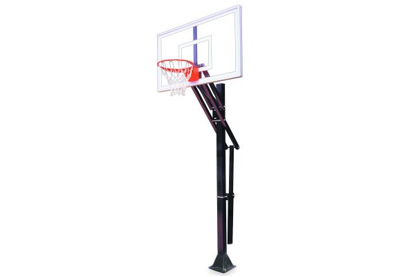 First Team Slam In-ground Adjustable Height Basketball System