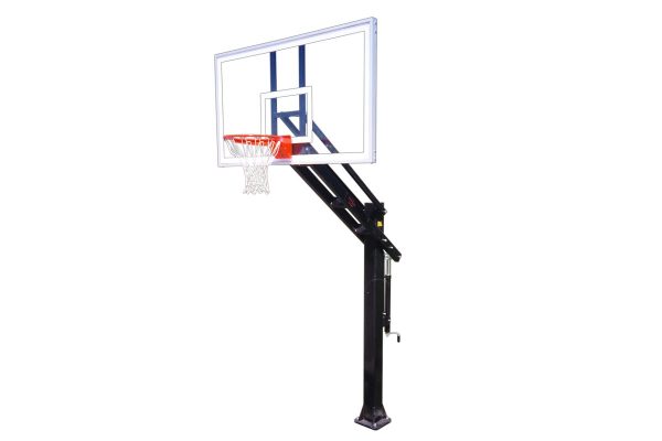 First Team Titan In-ground Adjustable Height Basketball System