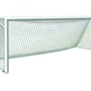 World Class 4″ Round Aluminum Permanent Soccer Goals