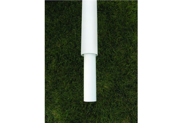 World Class Round Aluminum Semi-Permanent Soccer Goals