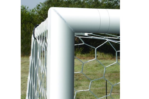 World Class Round Aluminum Semi-Permanent Soccer Goals