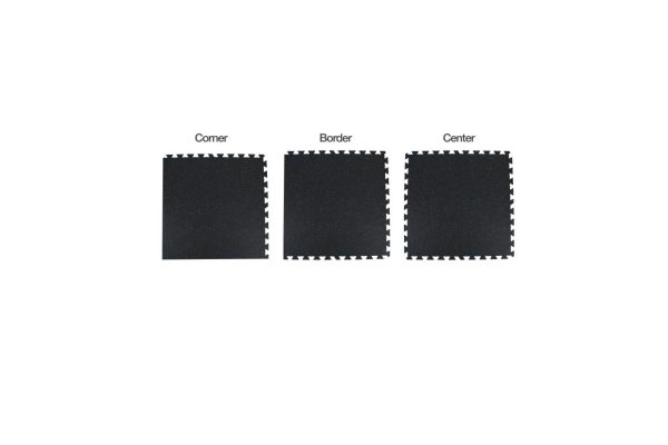 1/2″ Tight-Lock Rubber Floor Tiles