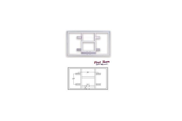 First Team FT222 Acrylic Basketball Backboard