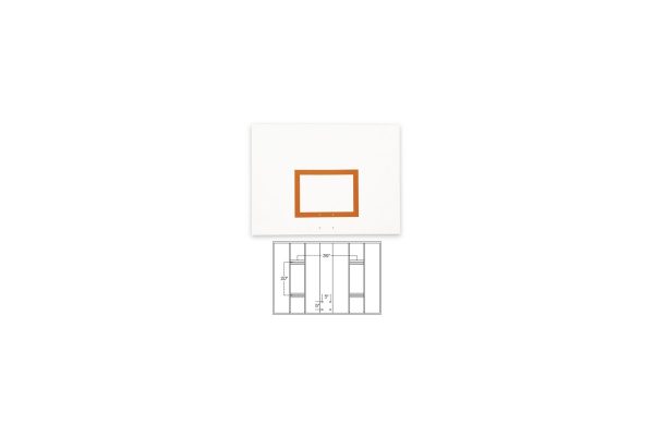 First Team FT260B Steel Basketball Backboard