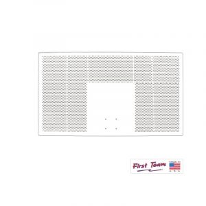 First Team FT267 Perforated Aluminum Backboard