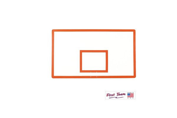 First Team FT280 Rectangular Gymnasium Fiberglass Basketball Backboard