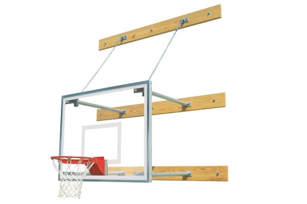 Bison Field Modified Wall Mounted Shooting Station Basketball Package