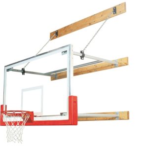 Bison Stationary Wall Mounted Basketball Package