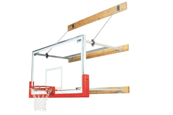 Bison Stationary Wall Mounted Basketball Package