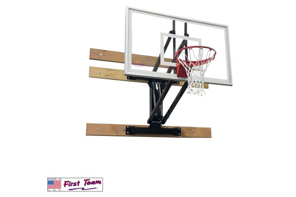 First Team VersiVector Wall Mounted Basketball System