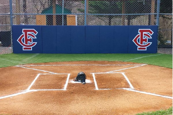 Outdoor Baseball Field Padding