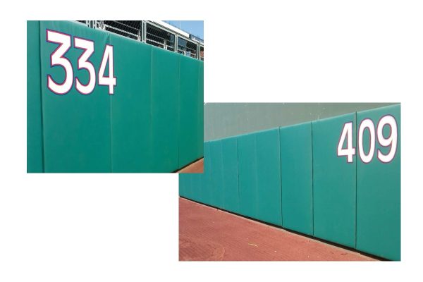 Outdoor Baseball Field Padding