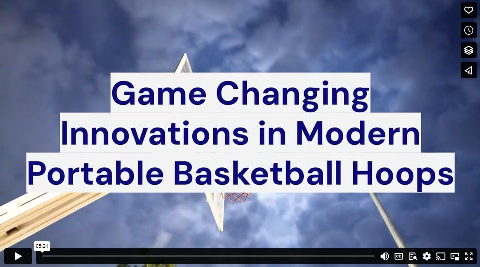 Game Changing Innovations in Modern Portable Basketball Hoops