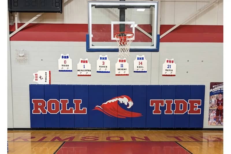Wall Padding in Gym