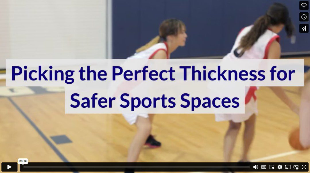 Picking the Perfect Thickness for Safer Sports Spaces