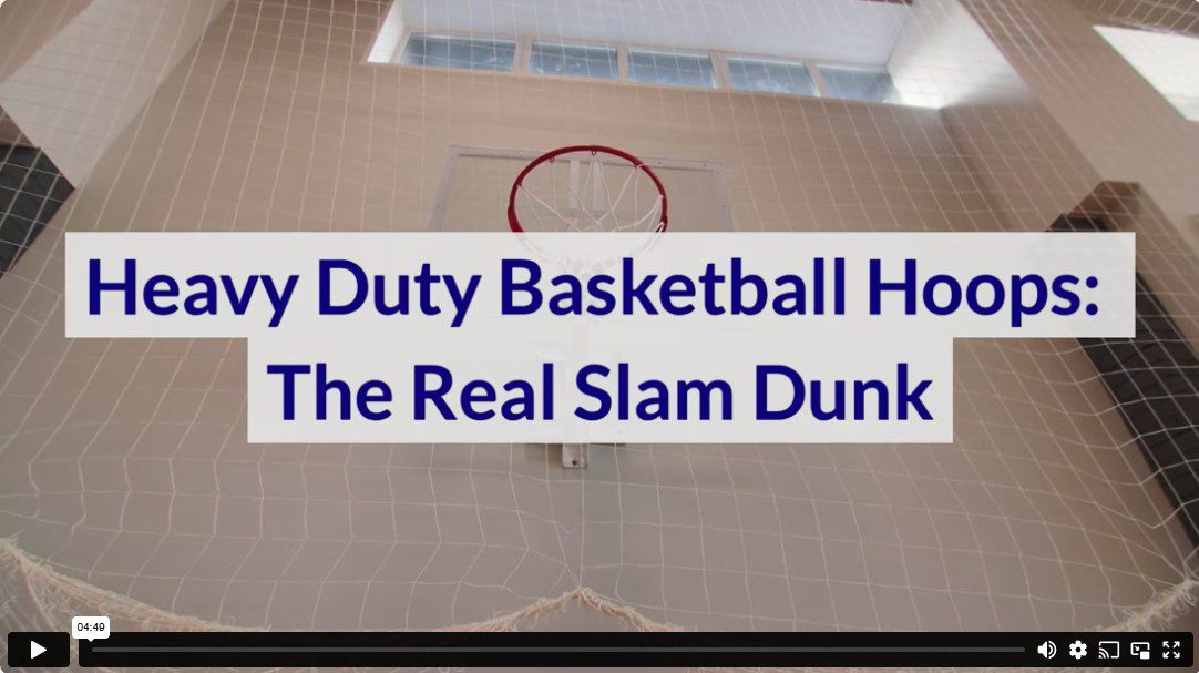 Heavy Duty Basketball Hoops: The Real Slam Dunk